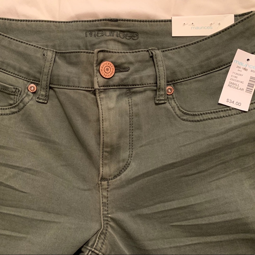 Maurices DenimFlex Olive Jegging